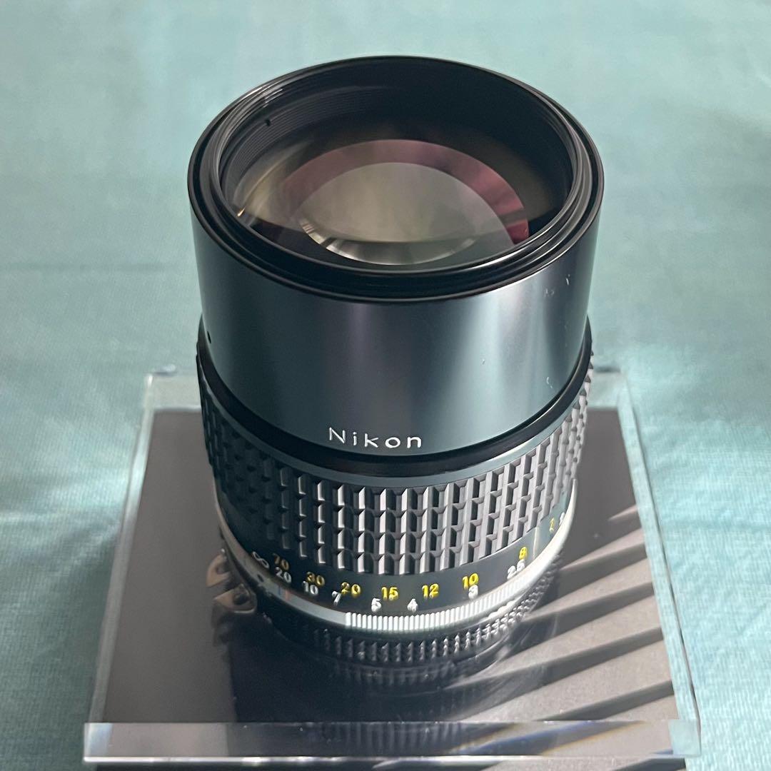 【美品】ニコン Ai Nikkor 135mm F2.8S 非売レンズスタンド付