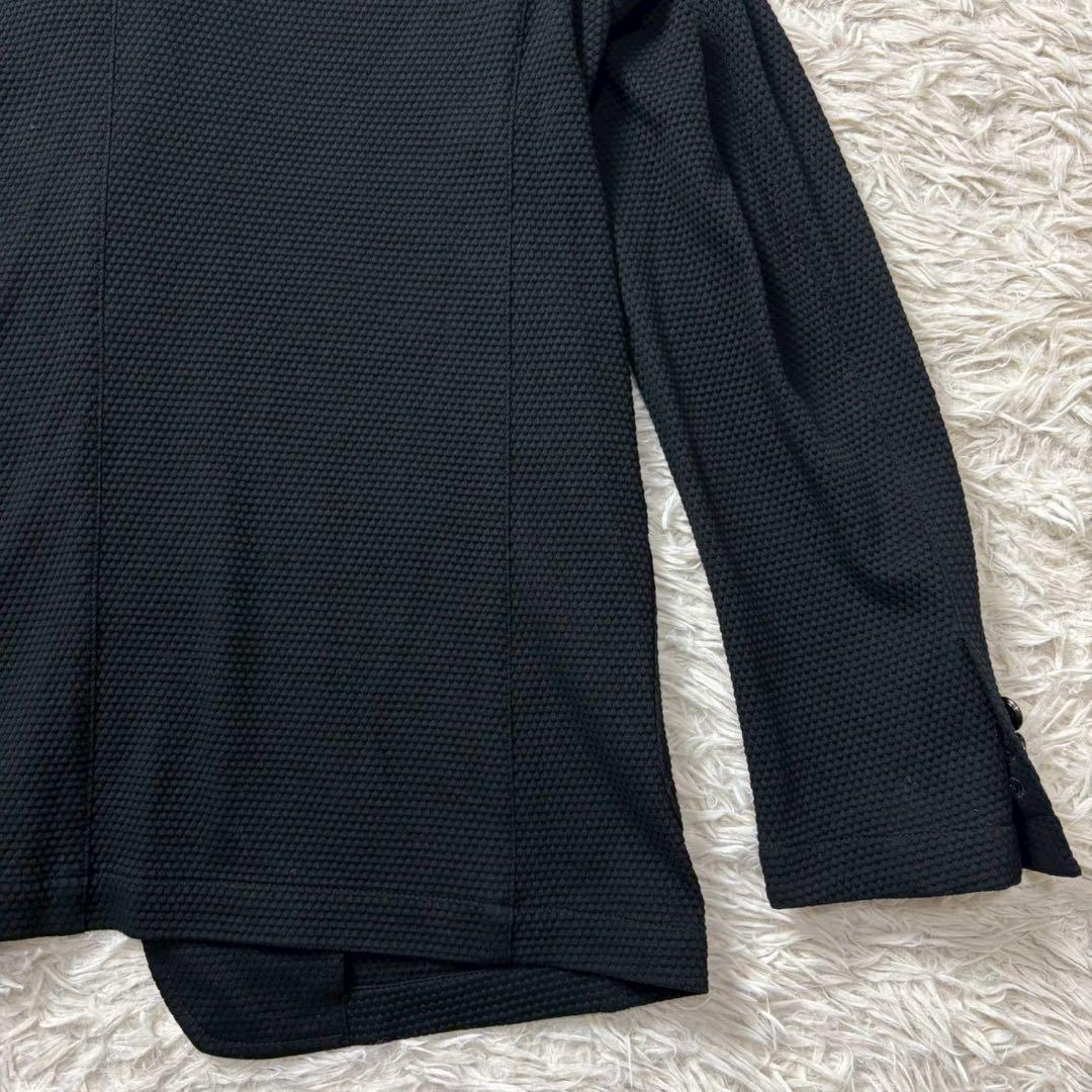 未使用級　ブラックレーベルクレストブリッジ　テーラードジャケット　ワッフル　L