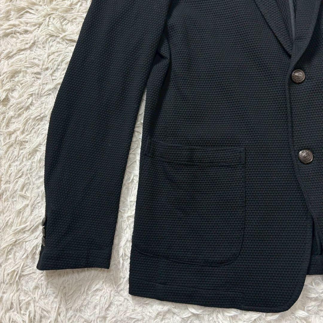 未使用級　ブラックレーベルクレストブリッジ　テーラードジャケット　ワッフル　L