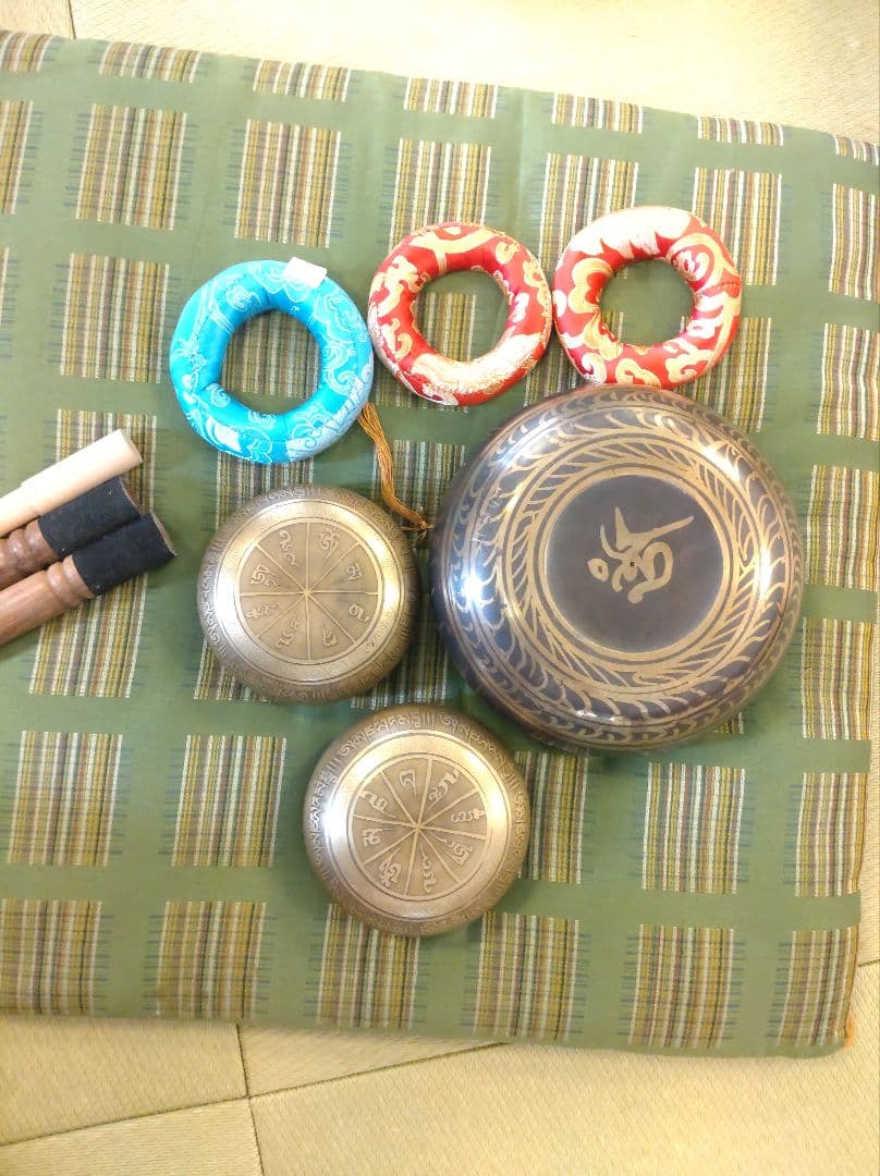 シンギングボウル 瞑想 浄化 ヨガ 波動 ヒーリング 3個セット