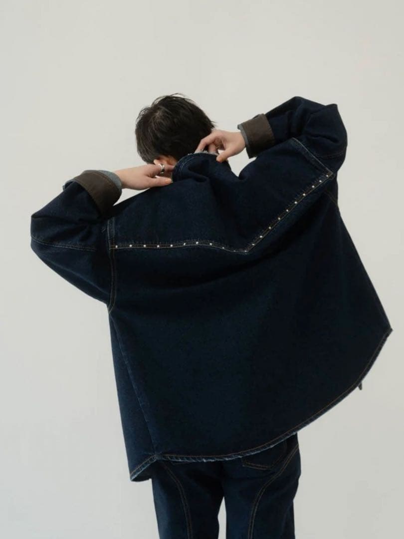 ジャケット・アウター Knuth marf western denim over shirt