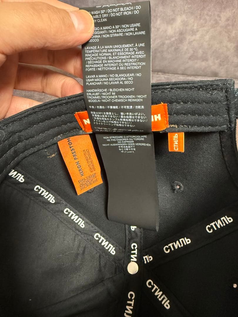 HERON PRESTON ブラックキャップ