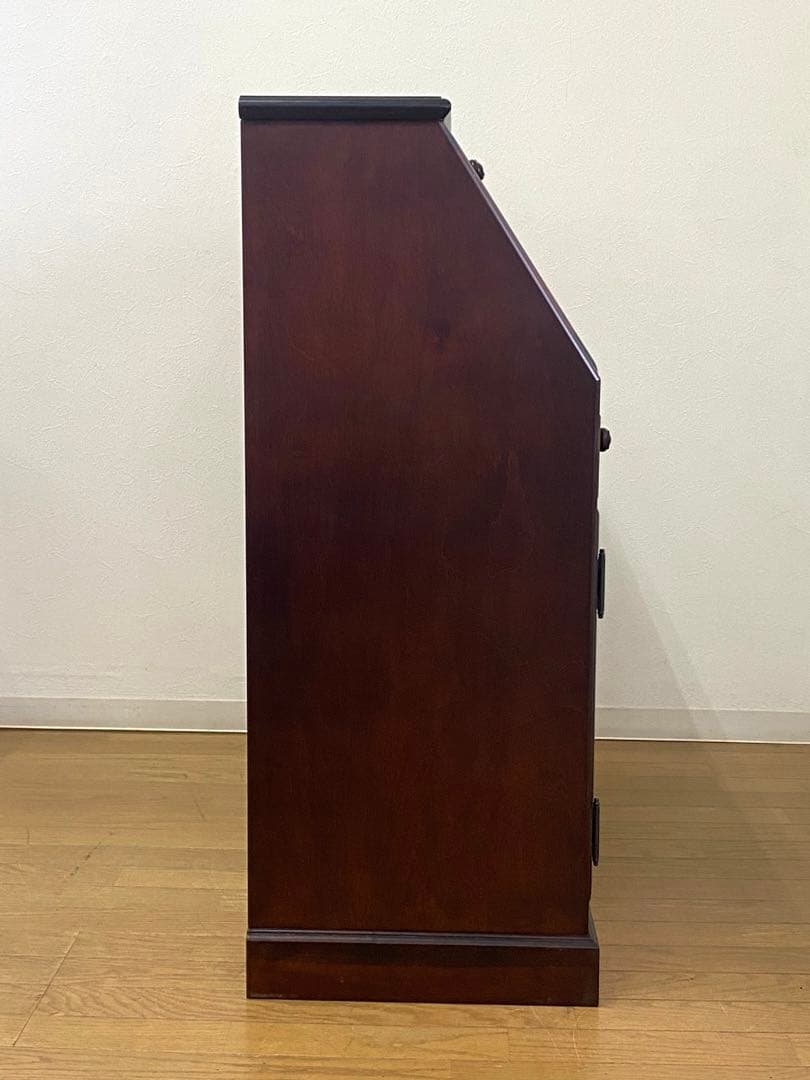 蝦夷民芸 えぞ ライティングデスク ビューロ 学習机 収納 机 デスク