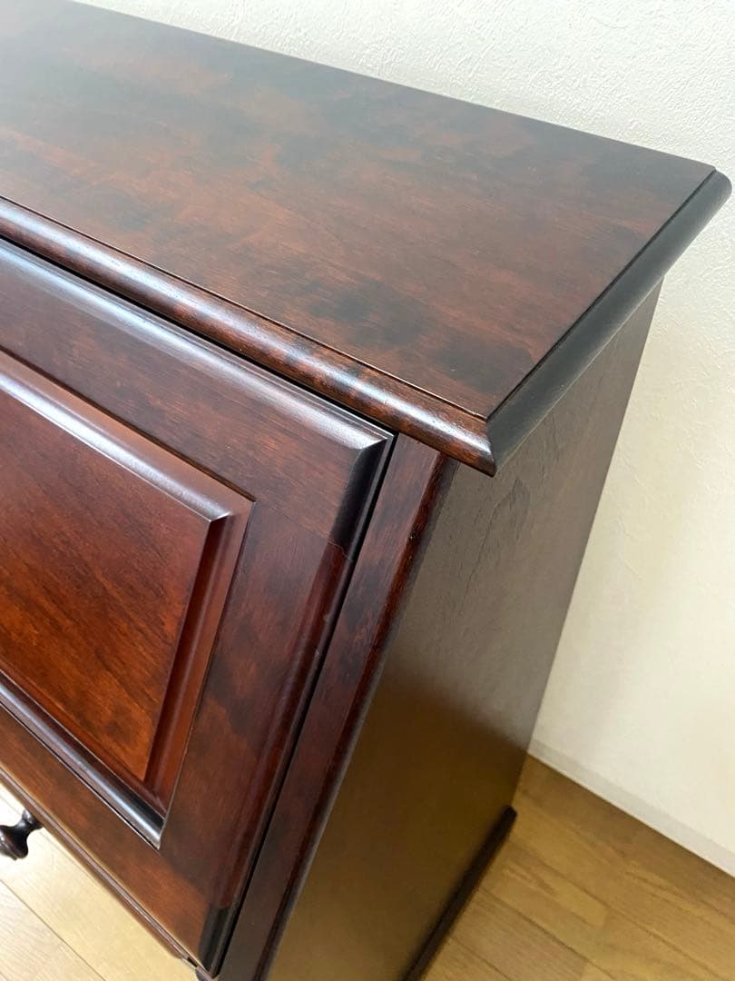 蝦夷民芸 えぞ ライティングデスク ビューロ 学習机 収納 机 デスク