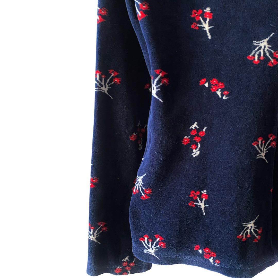 【限定カラー】Mame Kurogouchi ベロア トップス カットソー 長袖