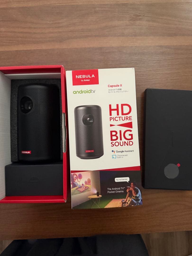 【美品】AnkerNebulaCapsuleII Android プロジェクター