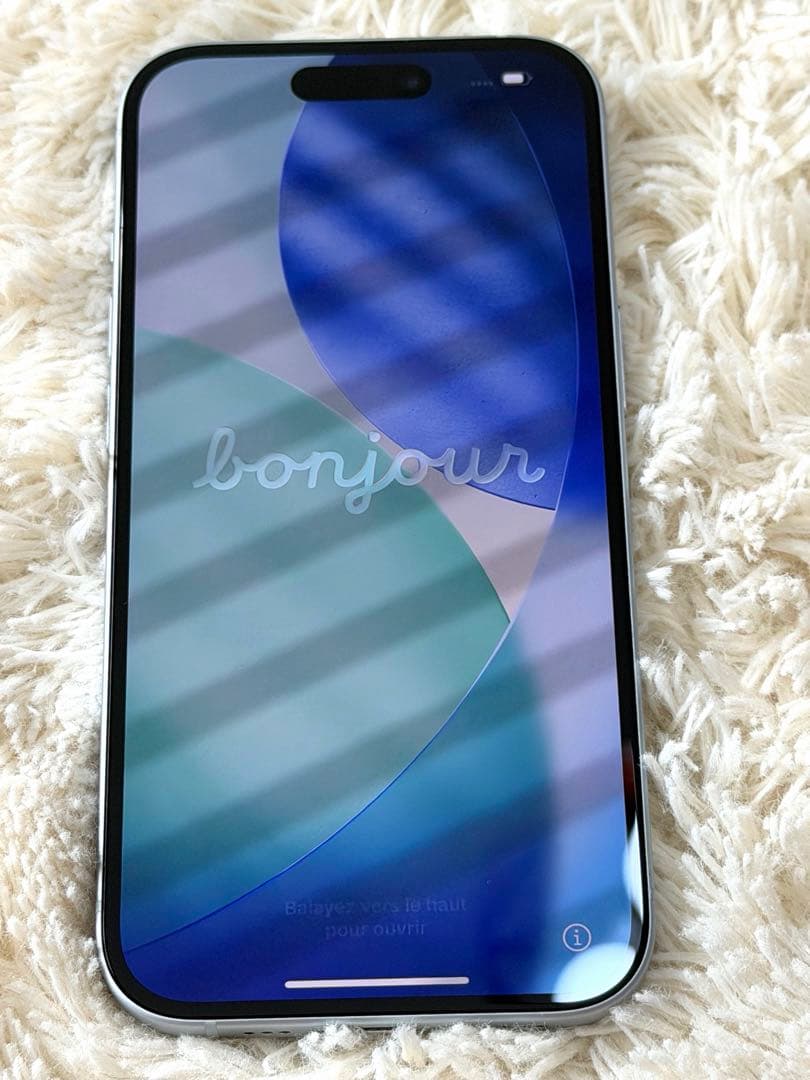 iPhone 15 ブルー 128GB 本体 SIMフリー バッテリー85%