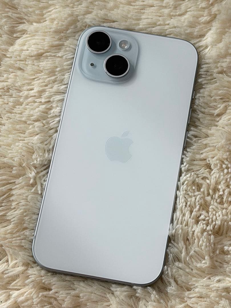 iPhone 15 ブルー 128GB 本体 SIMフリー バッテリー85%