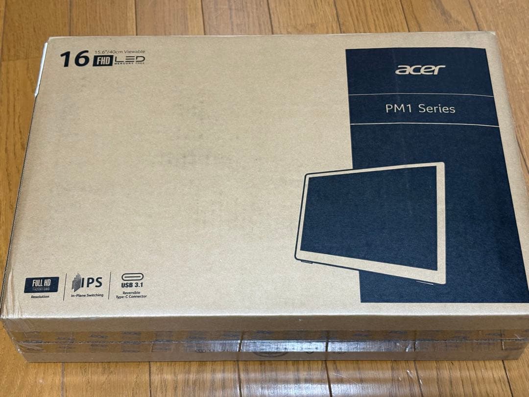 Acer 15.6型　モバイルモニターPM161QBU
