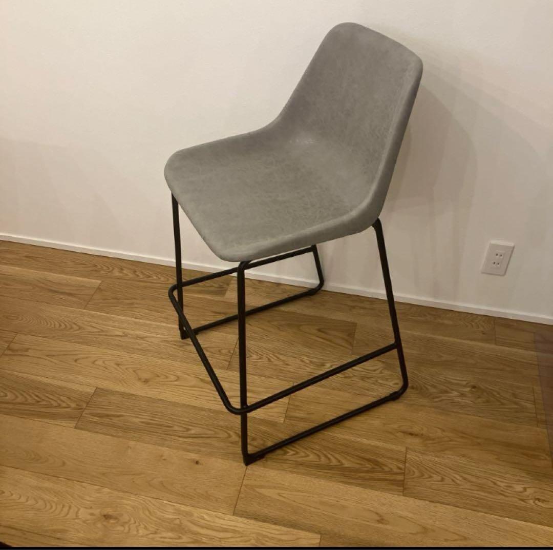 【takasugi】クラッシュゲート　カウンターチェア　ヴィンテージ調