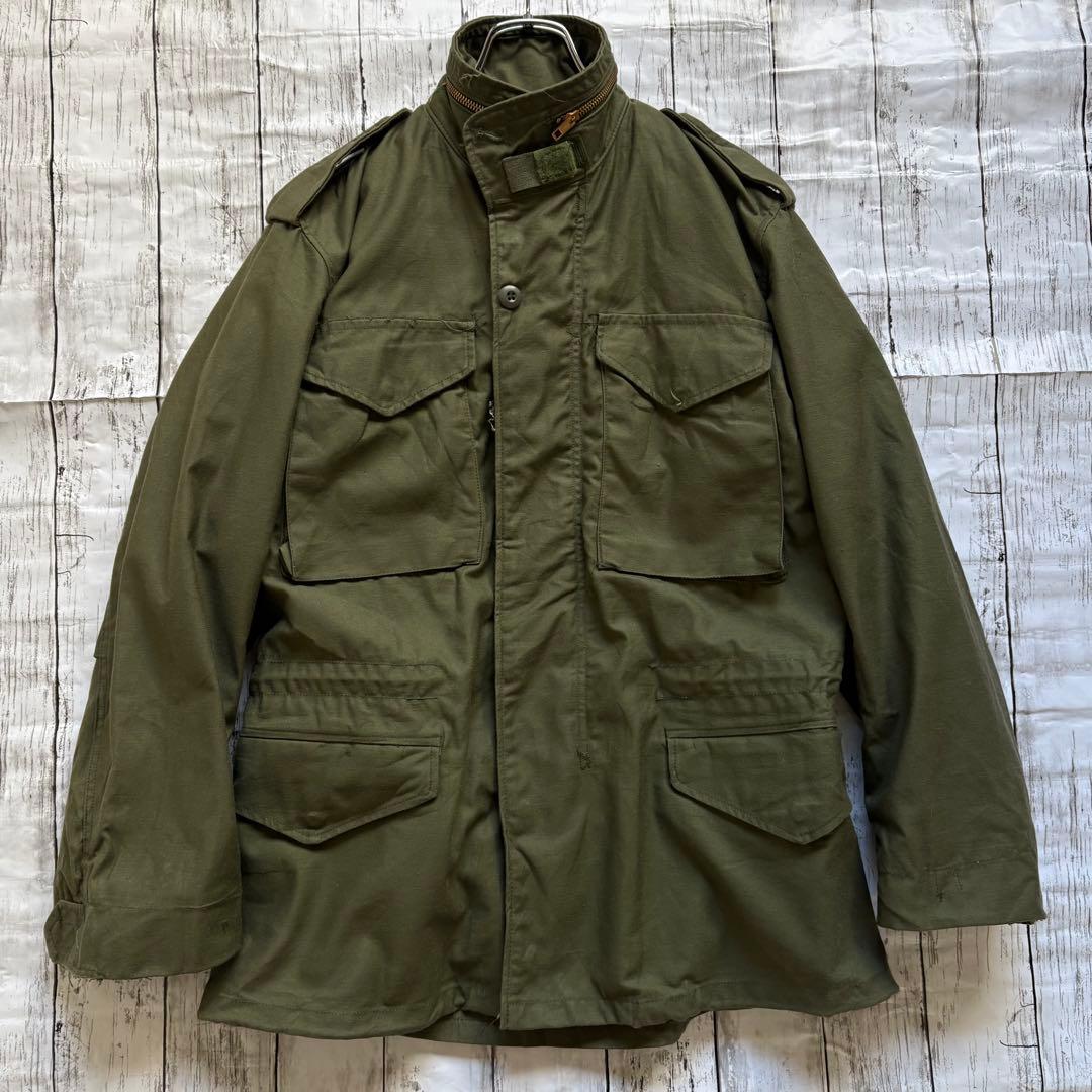 80s 米軍実物 ALPHA M-65 フィールドジャケット 3rd