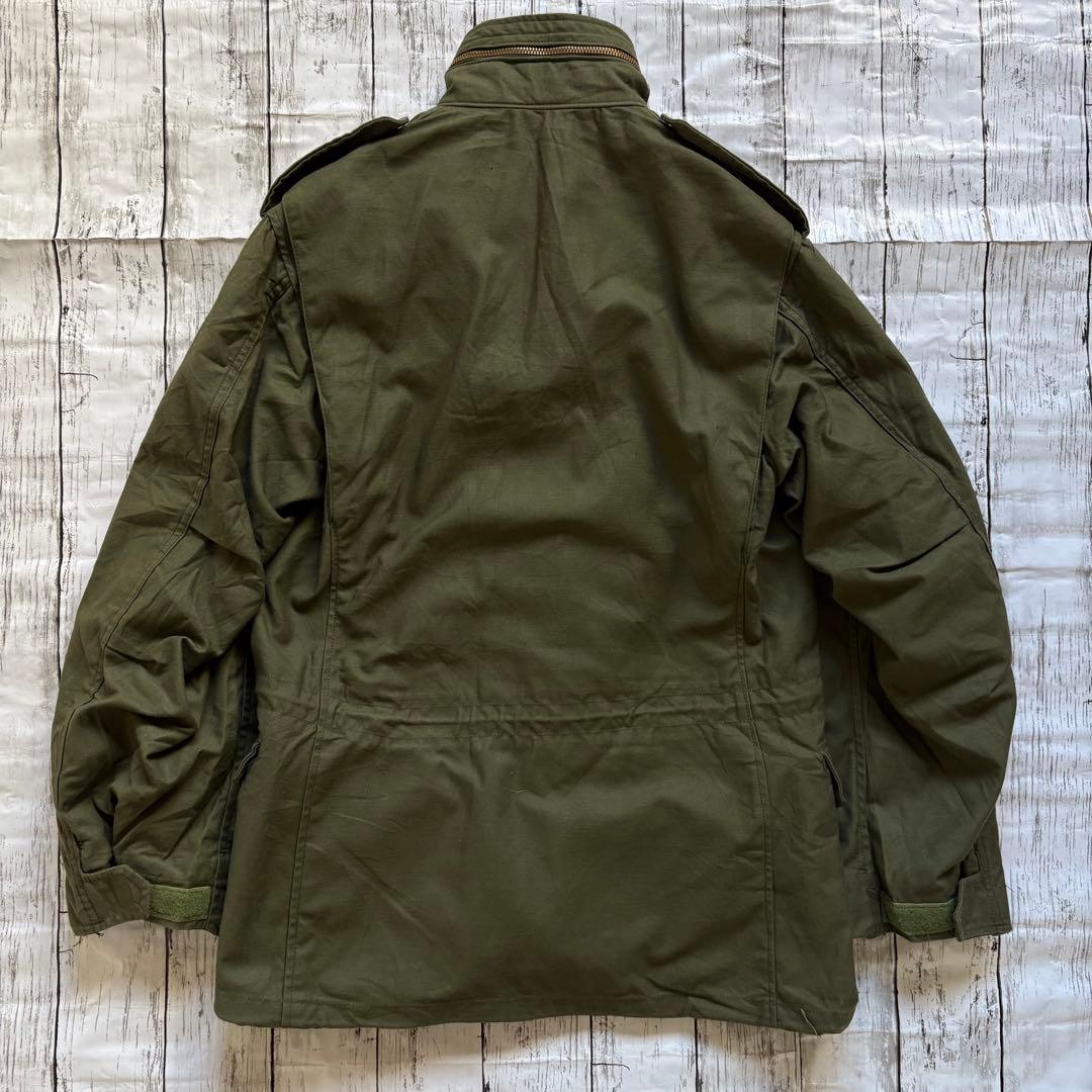 80s 米軍実物 ALPHA M-65 フィールドジャケット 3rd
