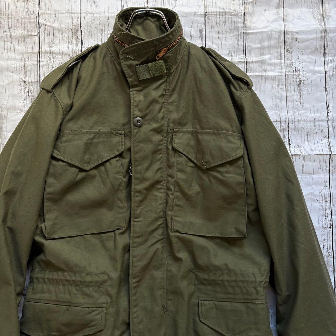 80s 米軍実物 ALPHA M-65 フィールドジャケット 3rd