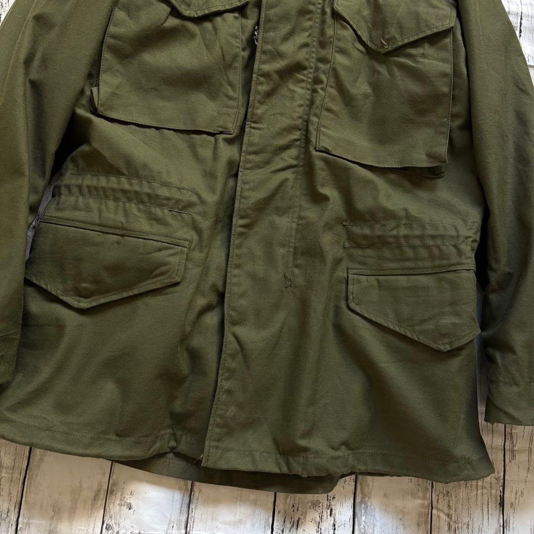 80s 米軍実物 ALPHA M-65 フィールドジャケット 3rd