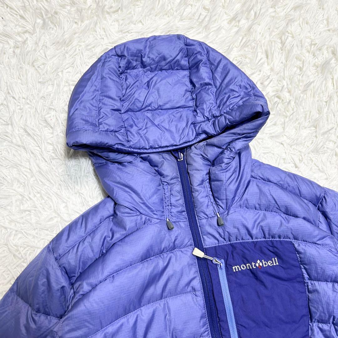 Montbell モンベル ダウンジャケット コロラドパーカー リバーシブル 青