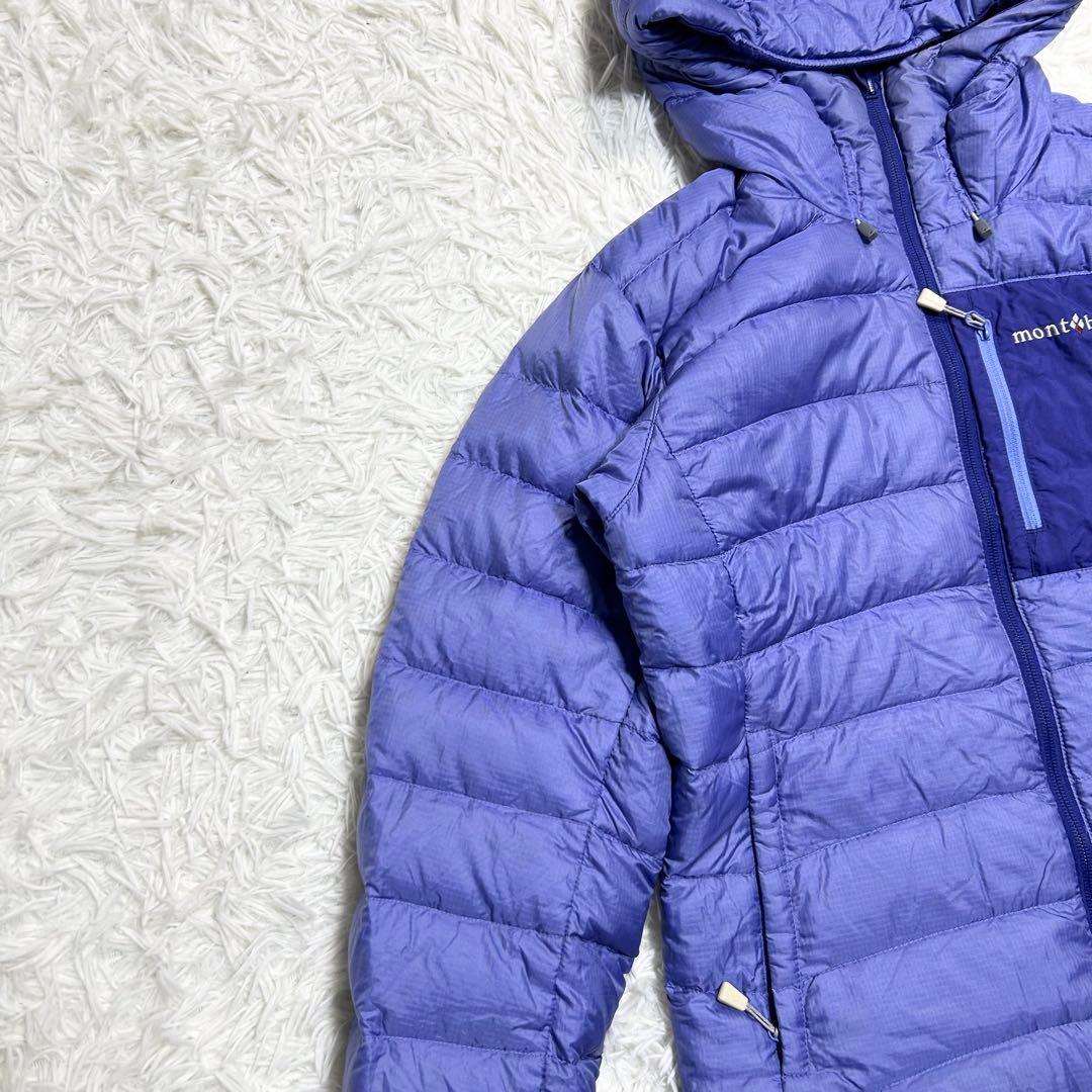 Montbell モンベル ダウンジャケット コロラドパーカー リバーシブル 青