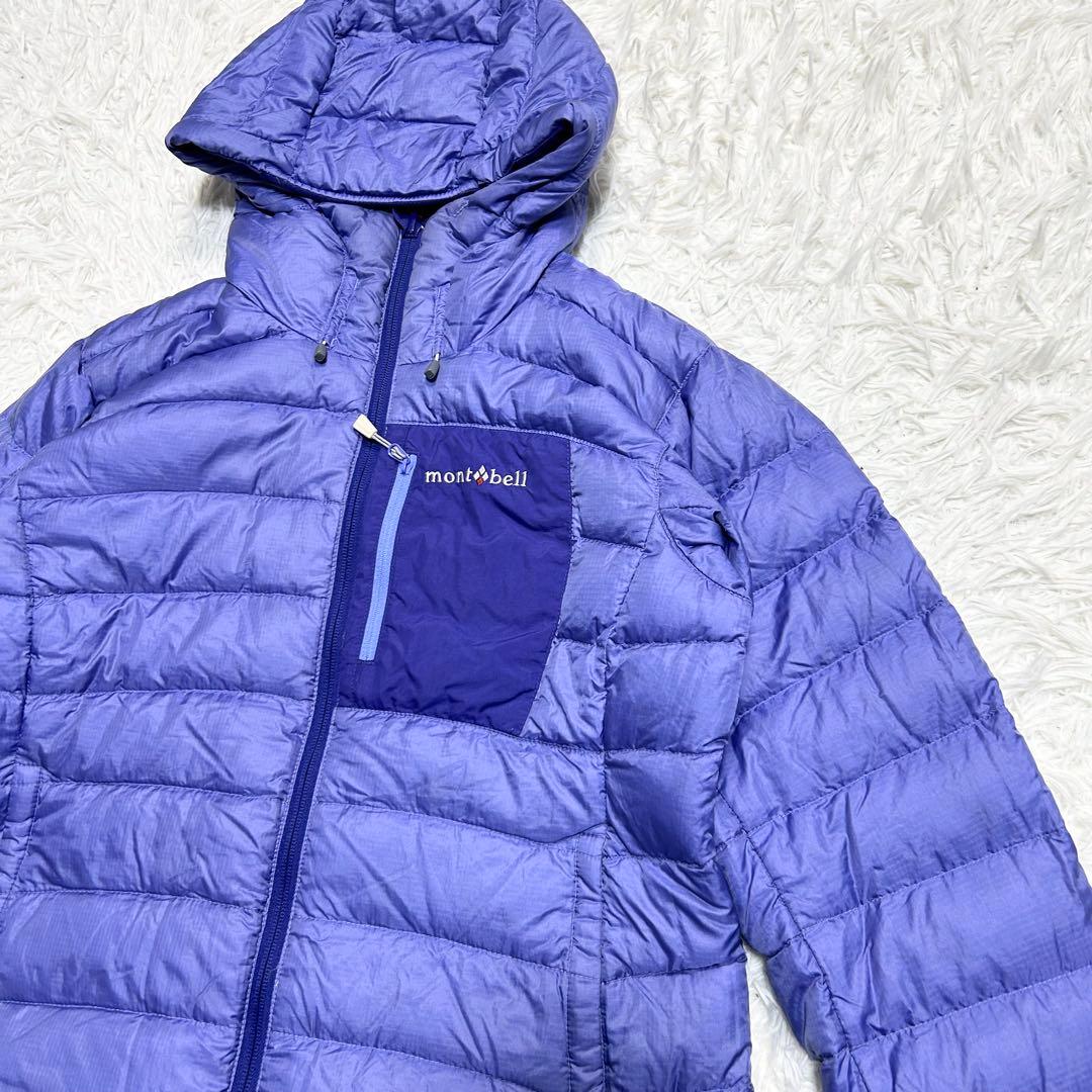 Montbell モンベル ダウンジャケット コロラドパーカー リバーシブル 青