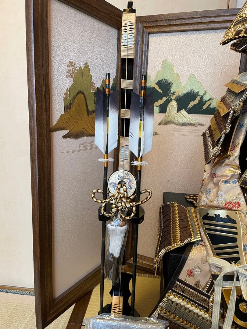 【miii0731】【美品】五月人形　着用稚児鎧兜