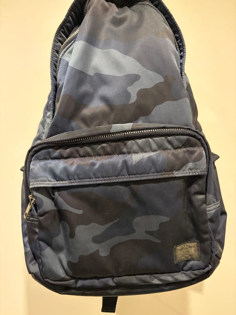 【美品】PORTER ポーター 30周年 タンカーデイパック リュック 迷彩