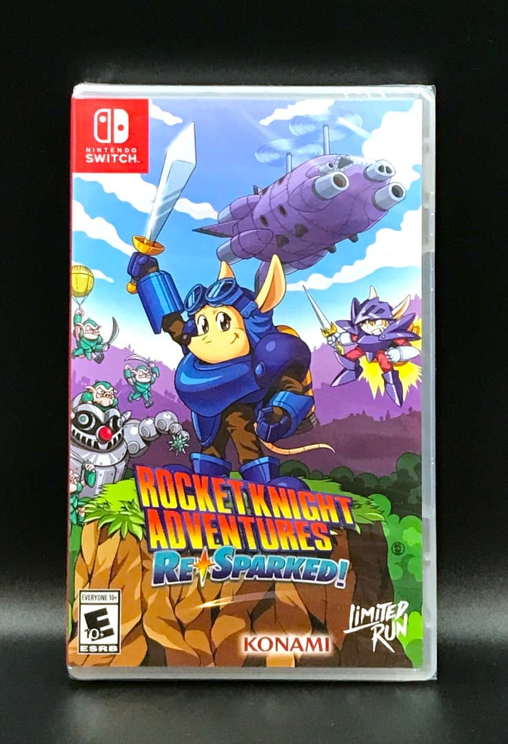 スパークスター ロケットナイトアドベンチャーズ 北米版 switch 新品未開封