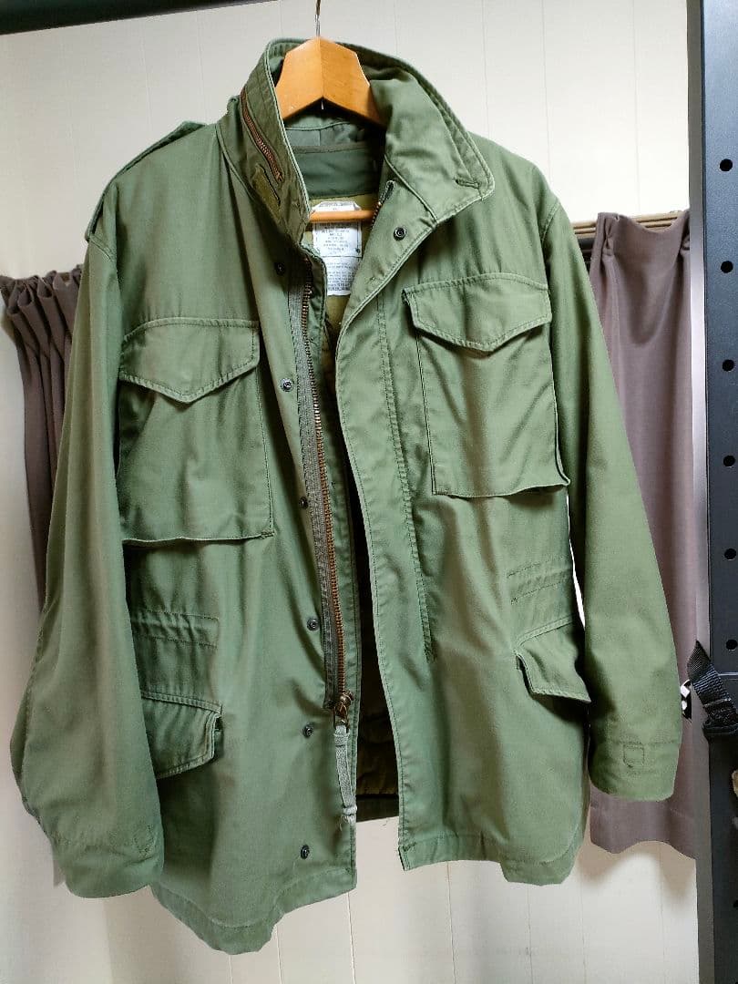 M-65 80〜90s ALPHA社製 USA製 S/R 実物同規格 極美品