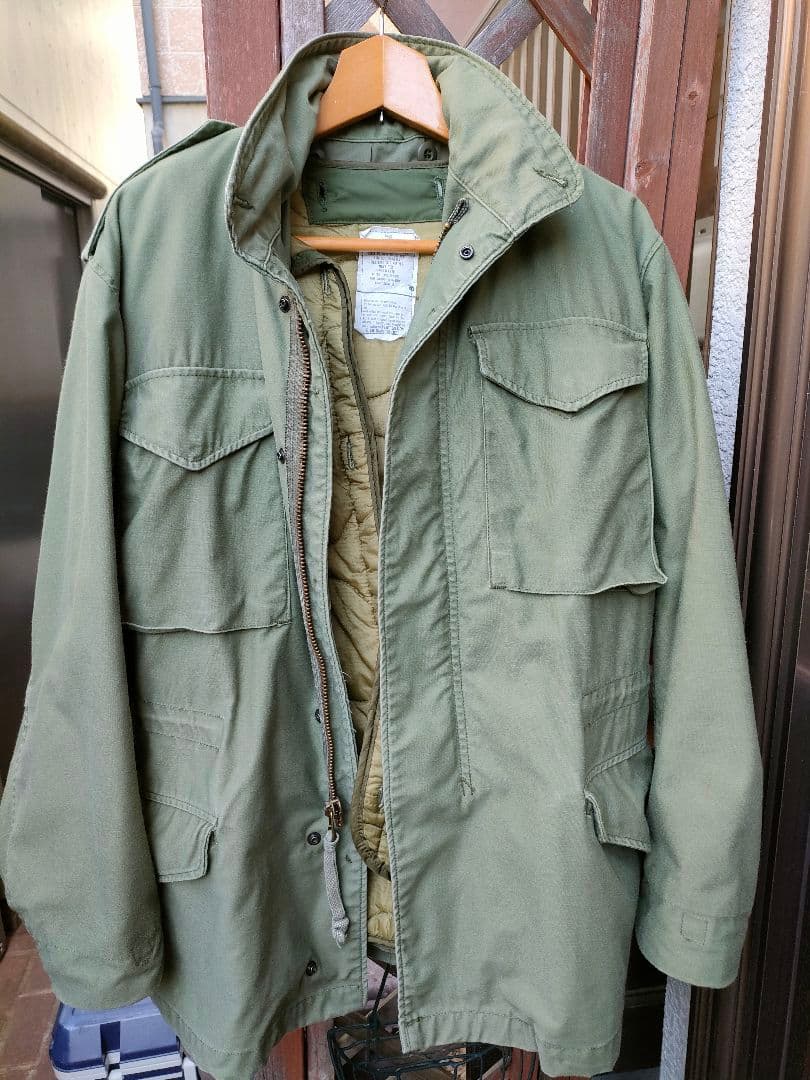 M-65 80〜90s ALPHA社製 USA製 S/R 実物同規格 極美品