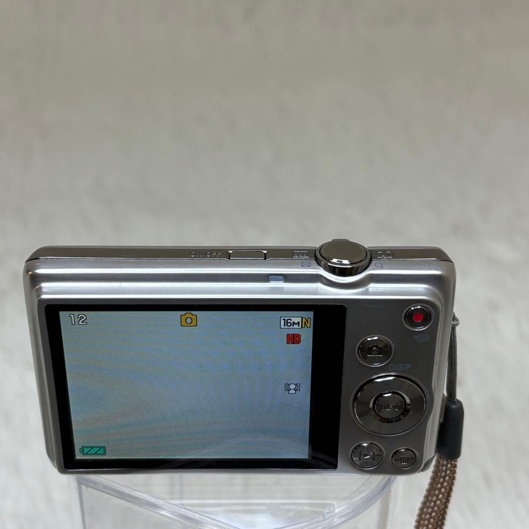 CASIO カメラ　エクシリム　EX-ZS12 シルバー　コンデジ　動作品