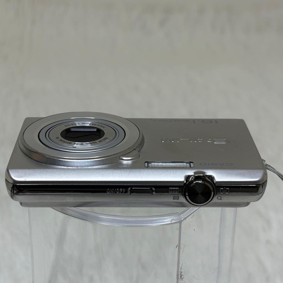 CASIO カメラ　エクシリム　EX-ZS12 シルバー　コンデジ　動作品