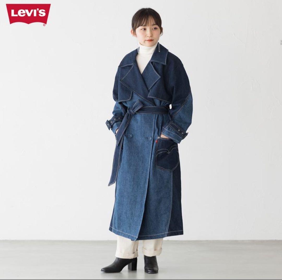 大幅に値下げします！新品　LEVI’S RED 2021 デニム トレンチコート