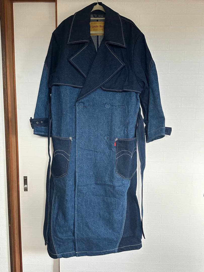 大幅に値下げします！新品　LEVI’S RED 2021 デニム トレンチコート
