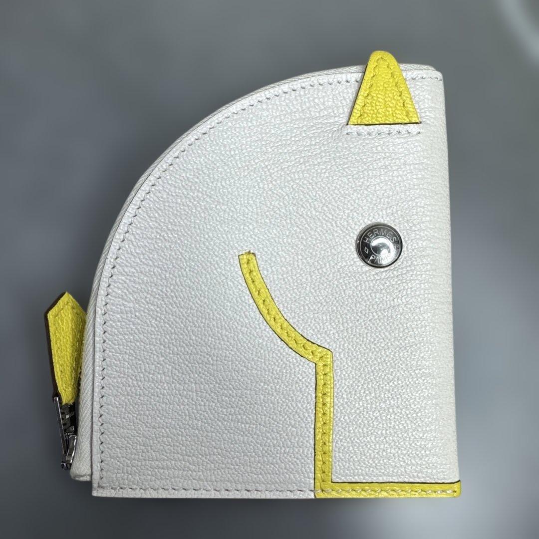 美品　エルメス HERMES ケース パドック 馬　財布　ナタ
