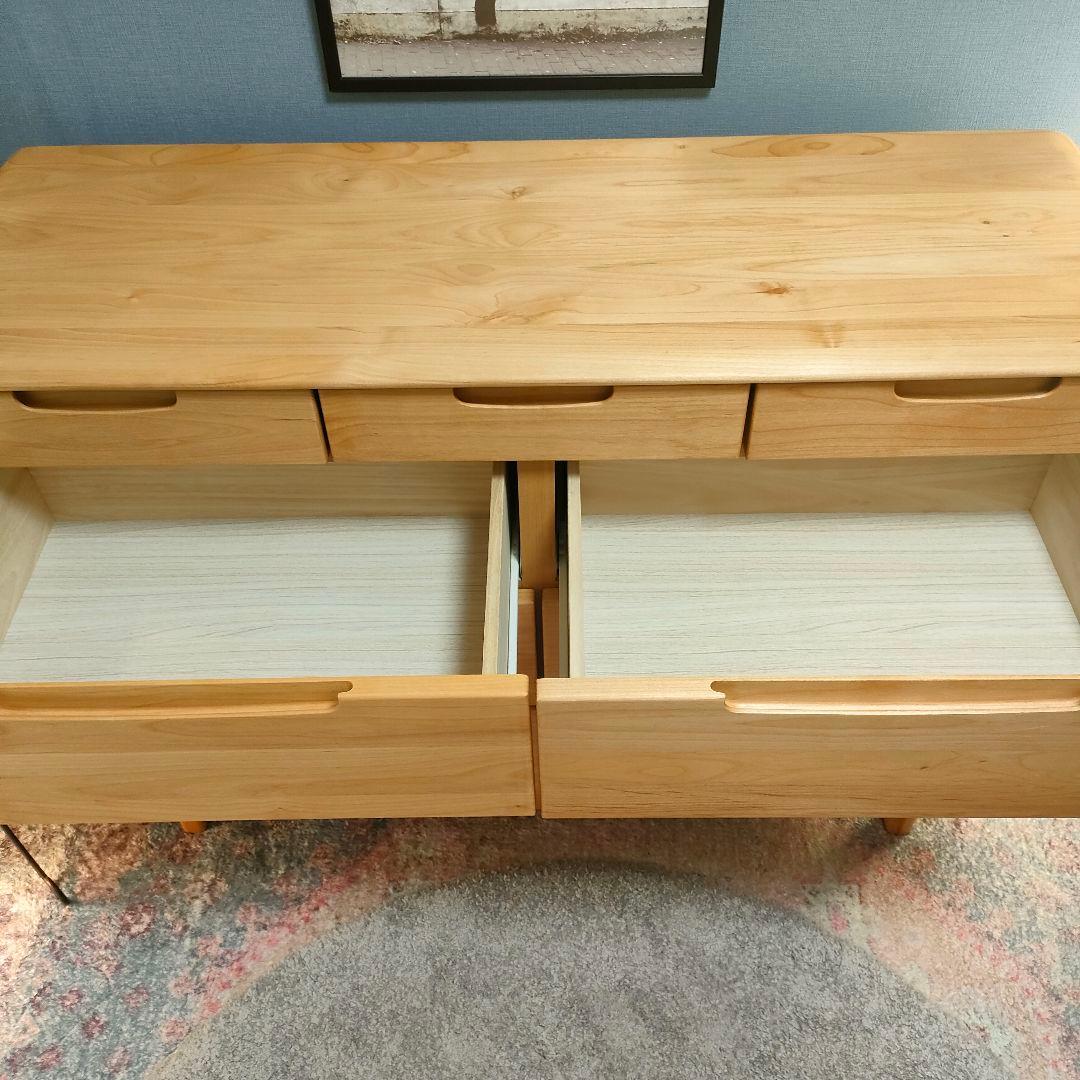 ISSEIKI 一生紀 ERIS 120 LC-4 ナチュラル チェスト