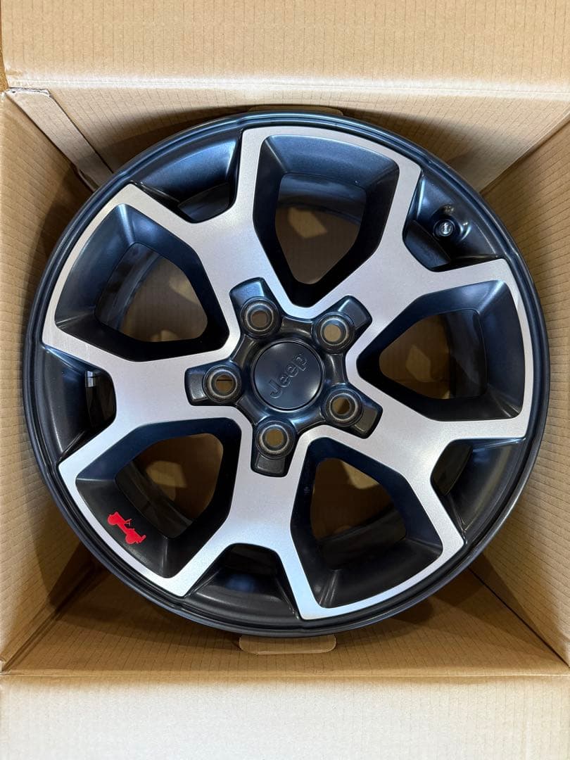 ジープ JL ラングラー ルビコン 純正 ホイール 17in 5本セット