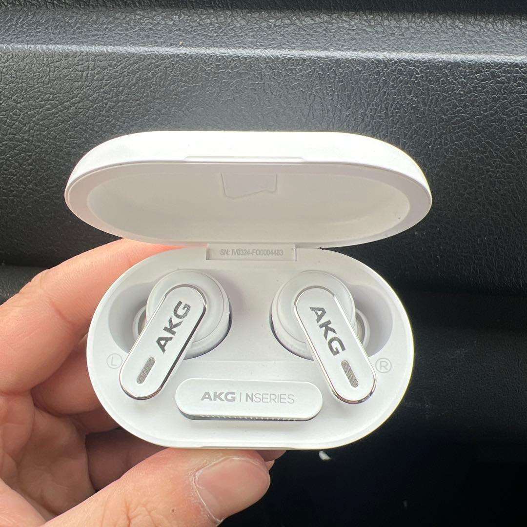 AKG N SERIES ワイヤレスイヤホン ホワイト