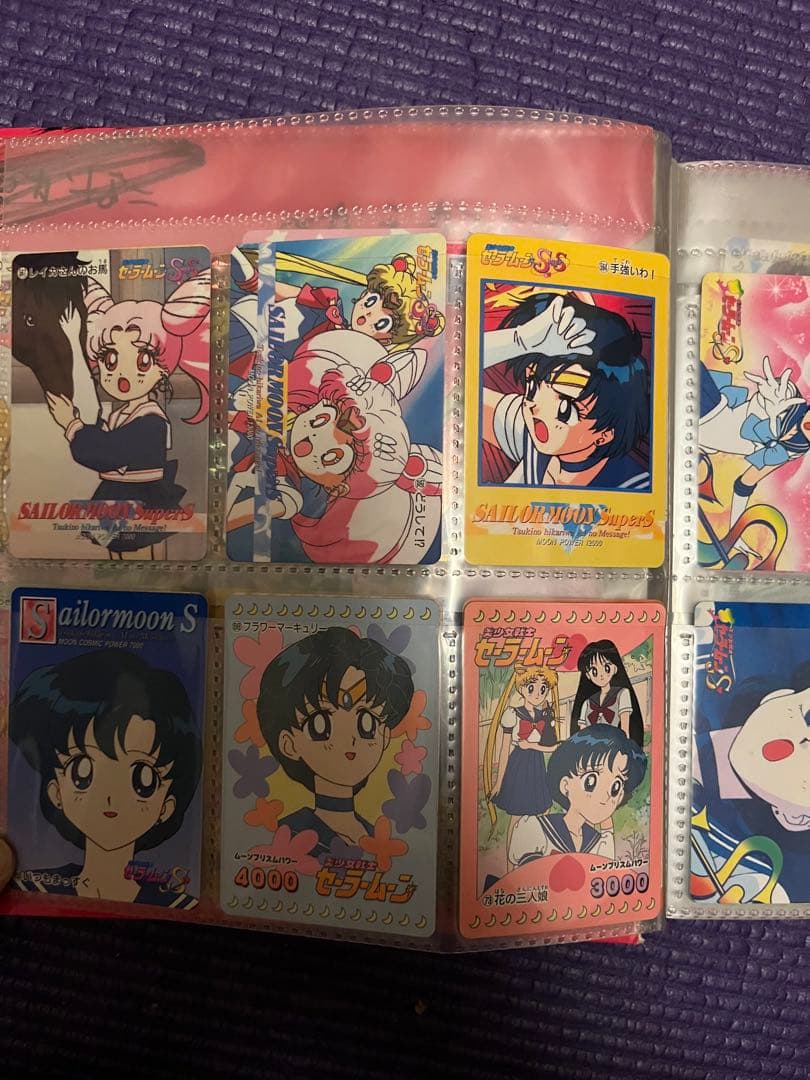 セーラームーン システムファイル カードダス