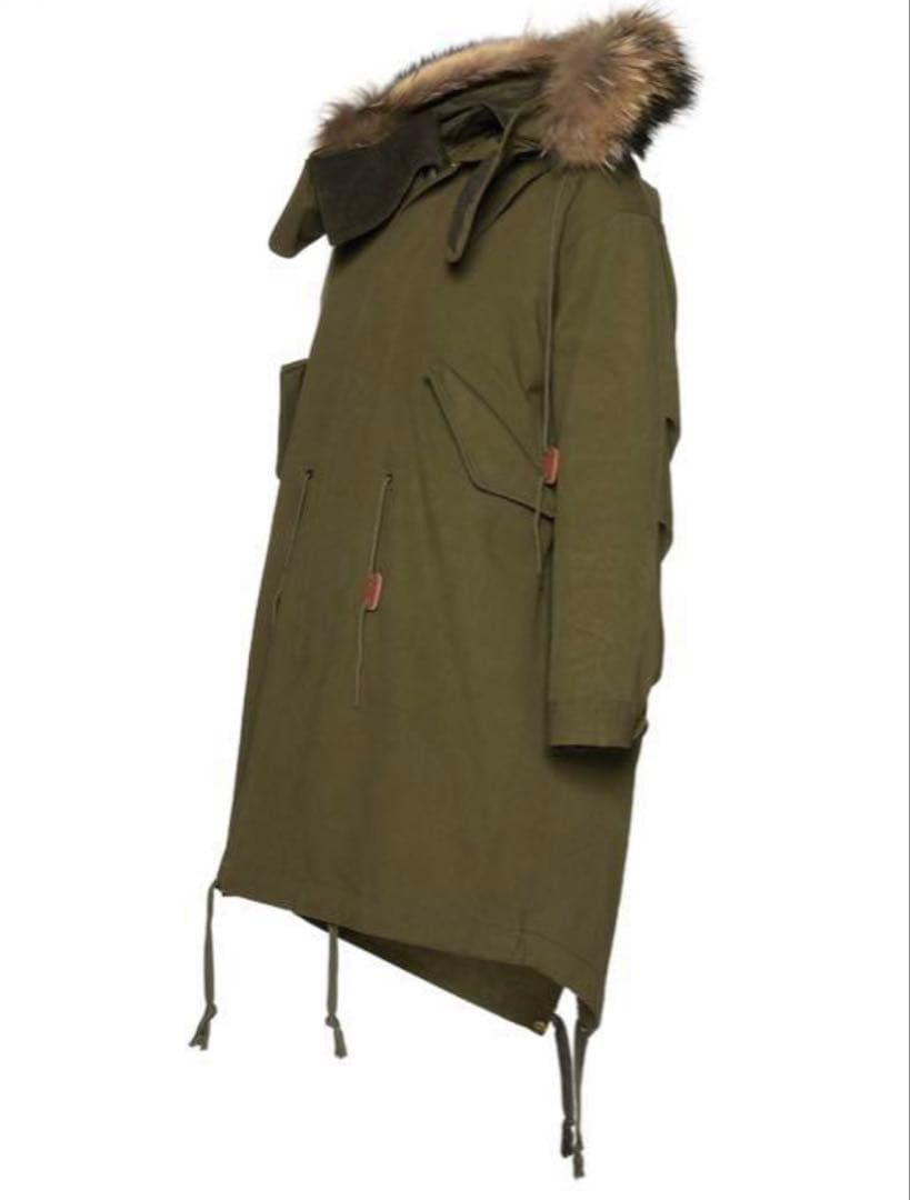 MADISON BLUEファー付きモッズコート