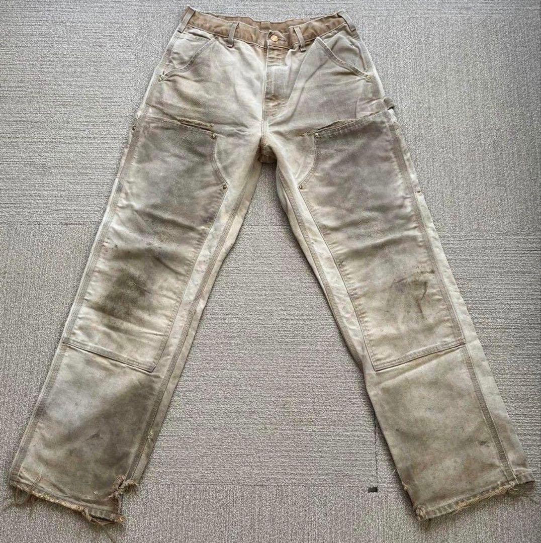 カーハート ダブルニー Carhartt USA製ワークパンツ w32