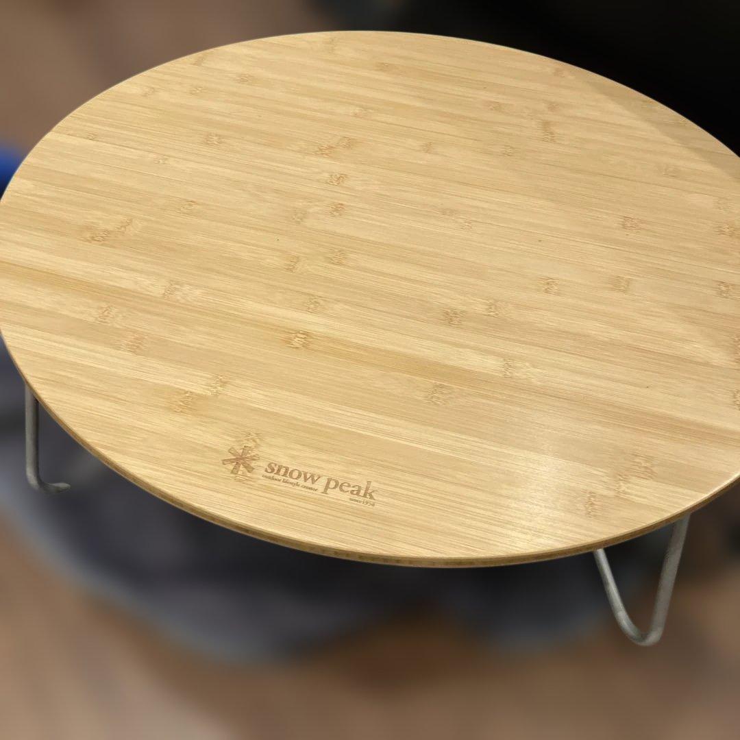 スノーピーク( peak)ワンアクションちゃぶ台竹 M LV-071TR