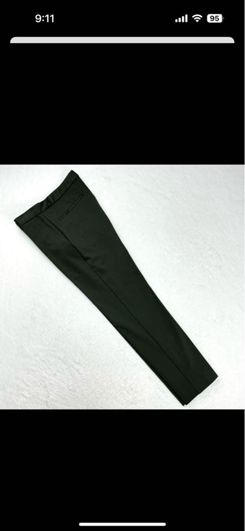 Theory ダークグリーン セミテックスーツ サイズ34