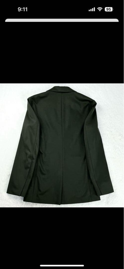 Theory ダークグリーン セミテックスーツ サイズ34