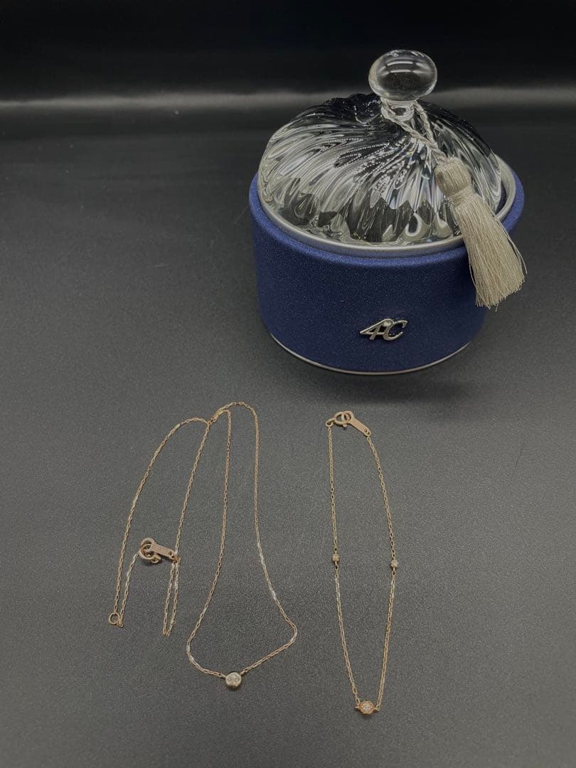 4℃ K10ゴールド ネックレス　ブレスレット