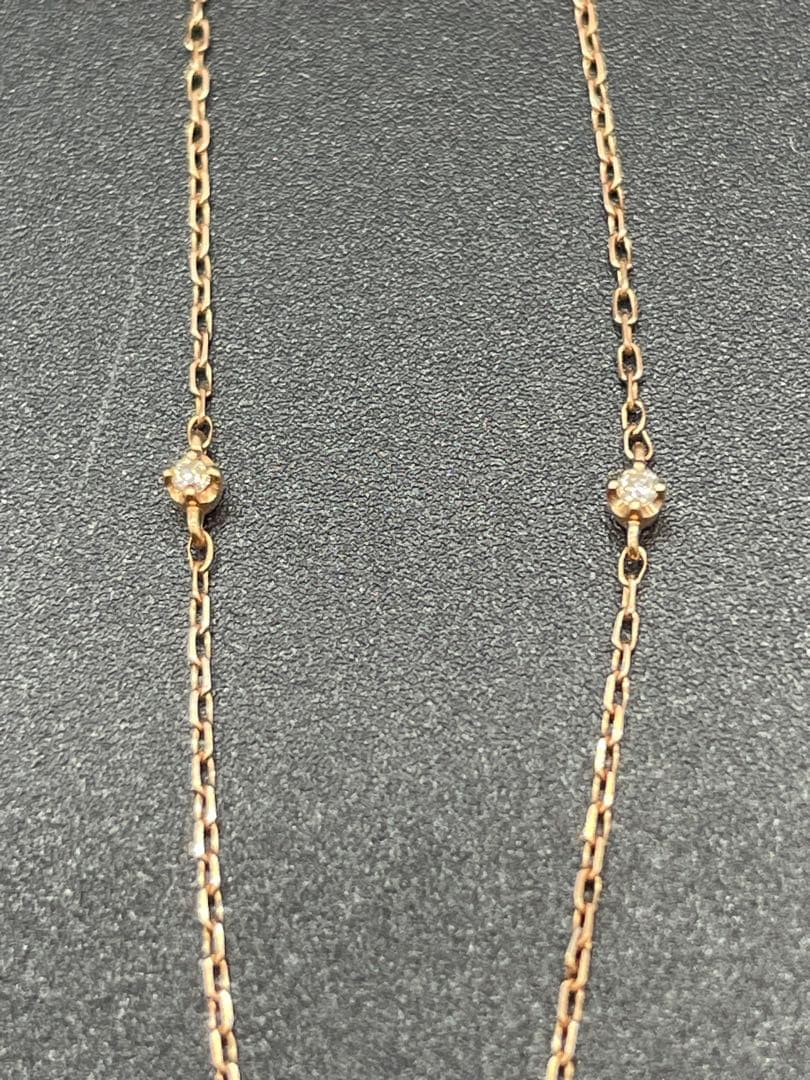 4℃ K10ゴールド ネックレス　ブレスレット