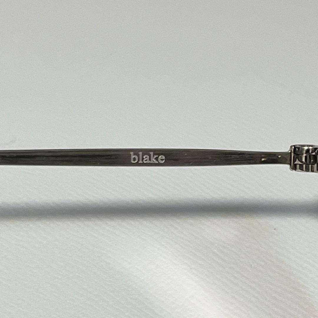 美品 kearny blake サングラス ライトグレーレンズ ラウンド