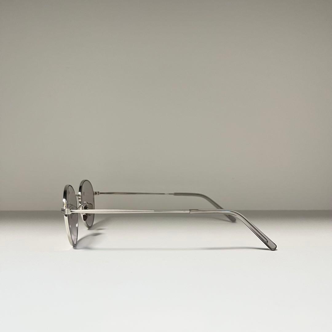 美品 kearny blake サングラス ライトグレーレンズ ラウンド