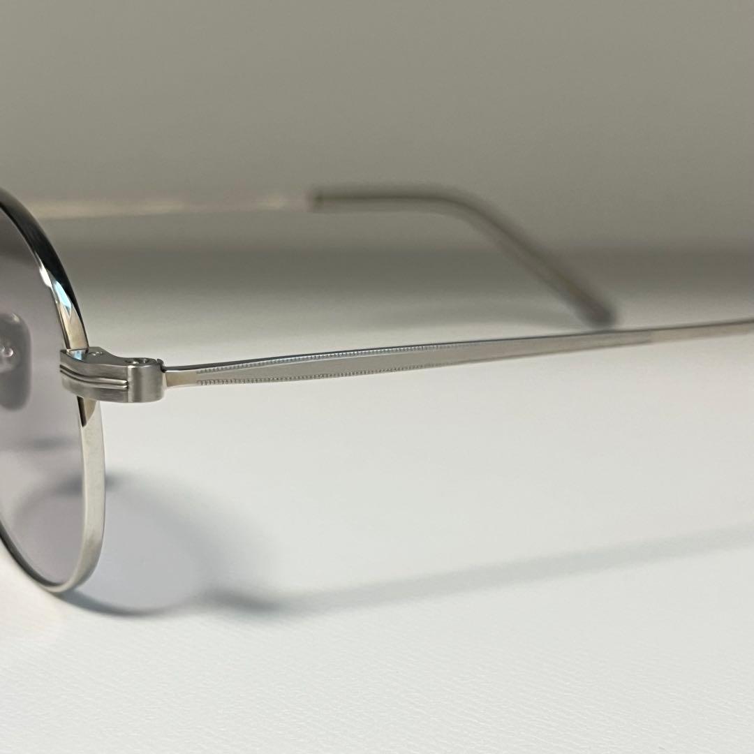 美品 kearny blake サングラス ライトグレーレンズ ラウンド