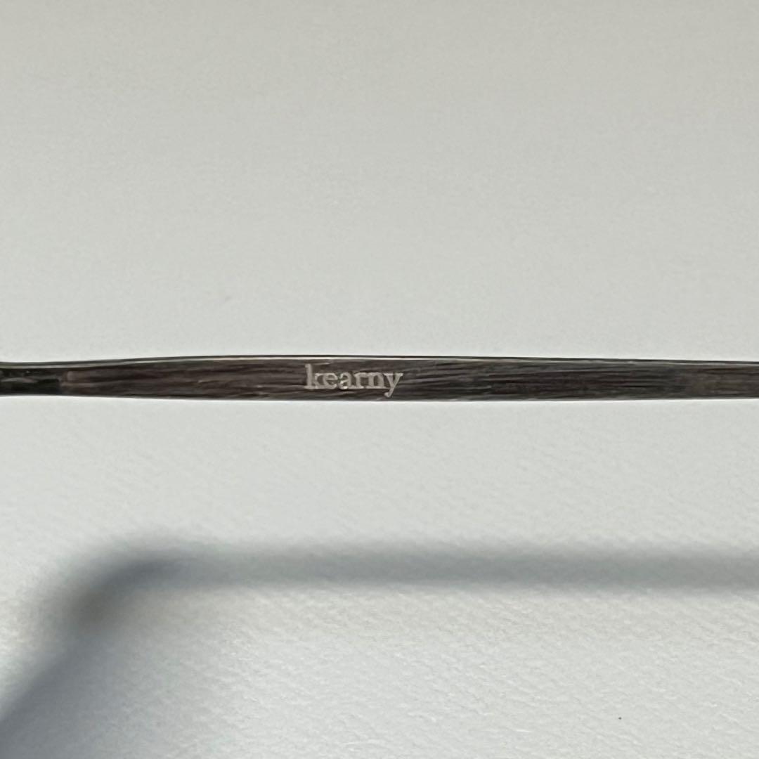 美品 kearny blake サングラス ライトグレーレンズ ラウンド