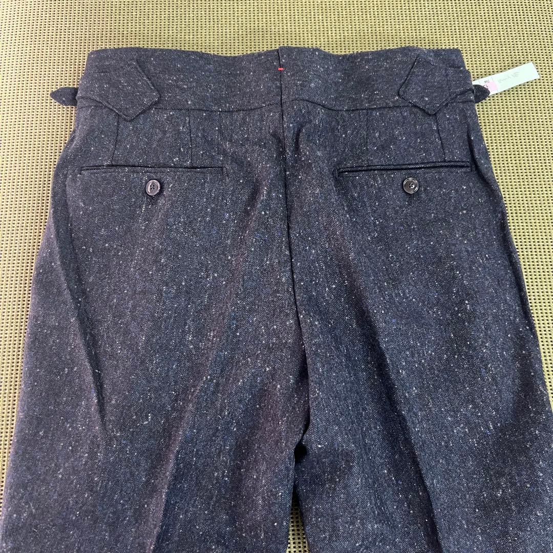 ◉ LATORRE ラトーレ　2アウトプリーツサイドアジャスタースラックス　46