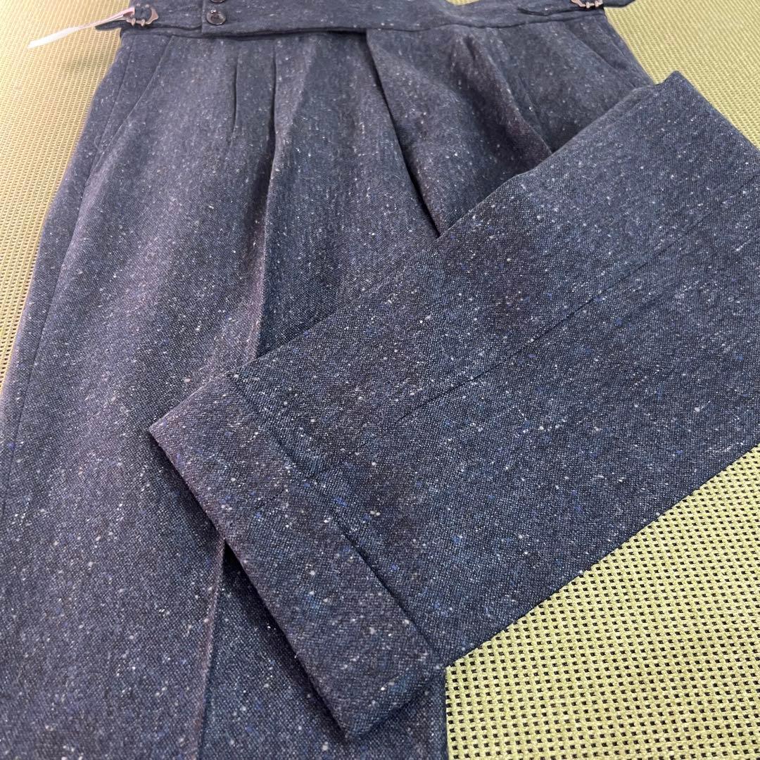 ◉ LATORRE ラトーレ　2アウトプリーツサイドアジャスタースラックス　46