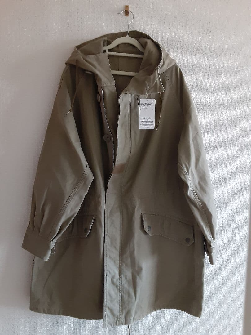 値下　新品未使用　完売　スピックアンドスパン　アーミーコートサイズ38