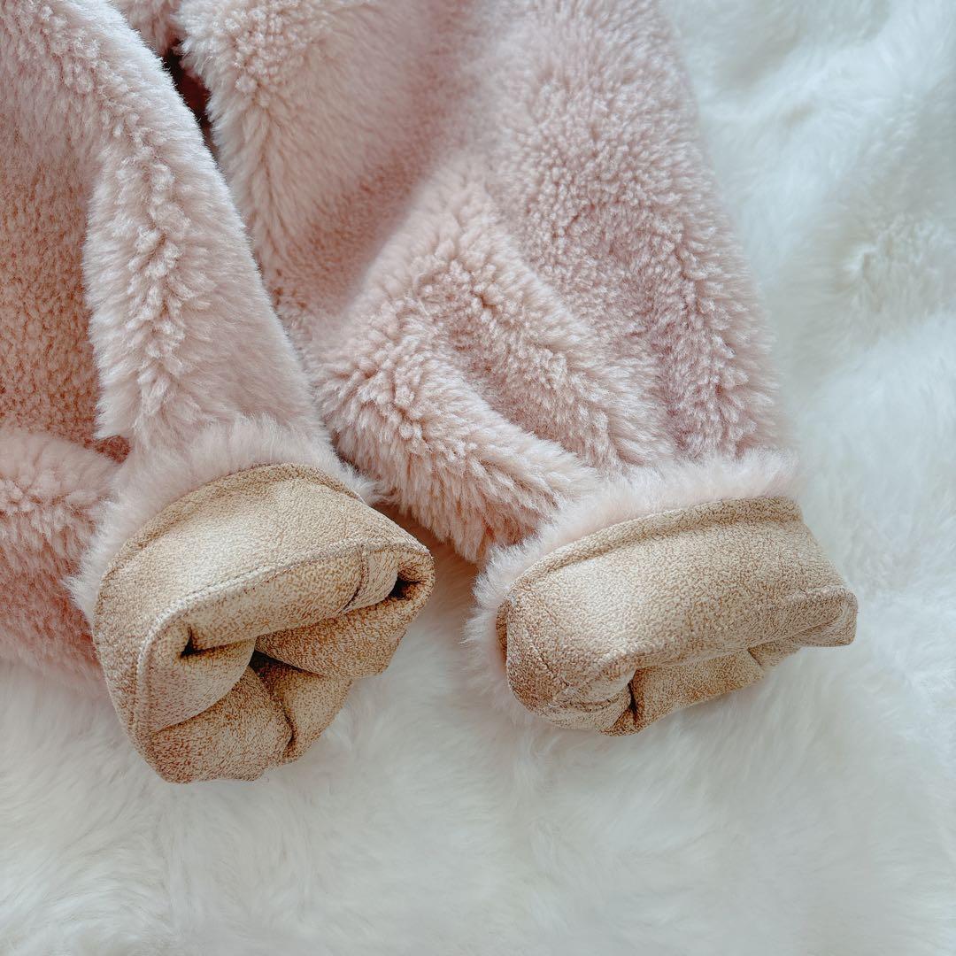 【新品未使用】LAULEN B3 ボアジャケット スタンドカラーファーコート M